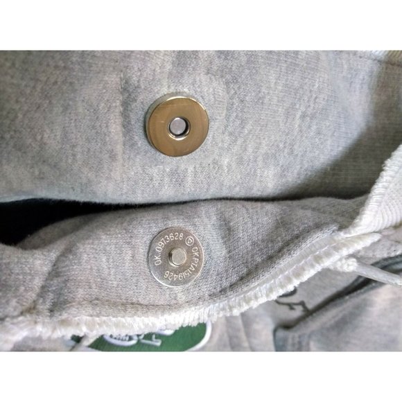 NEW YORK JETS LICENCED NFL GREY HOODIE POUCH POCKET FANWARE PURSE  W/Tags - Picture 3 of 12